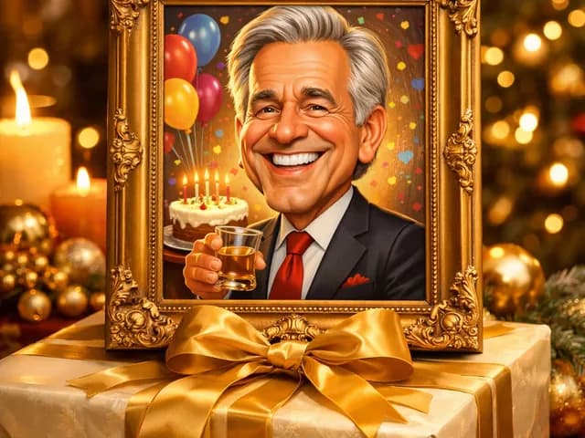 Caricature portrait as a personalized gift